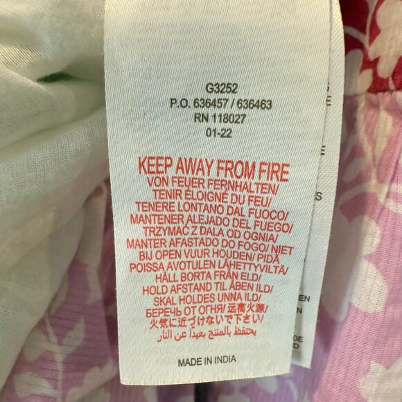 Mini Boden Girls Floral Rainbow Tiered Dress Smocked Back Strapless 8 9 Years - Picture 9 of 13